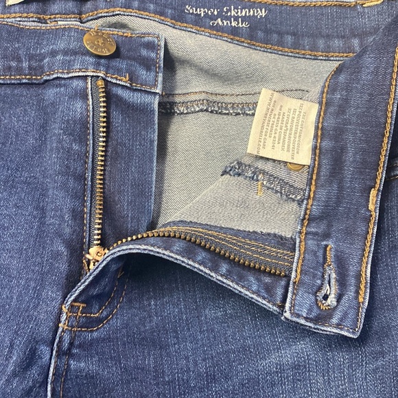 Henry & Belle super skinny ankle jeans with zipper detail at ankles size 29 - Picture 9 of 10